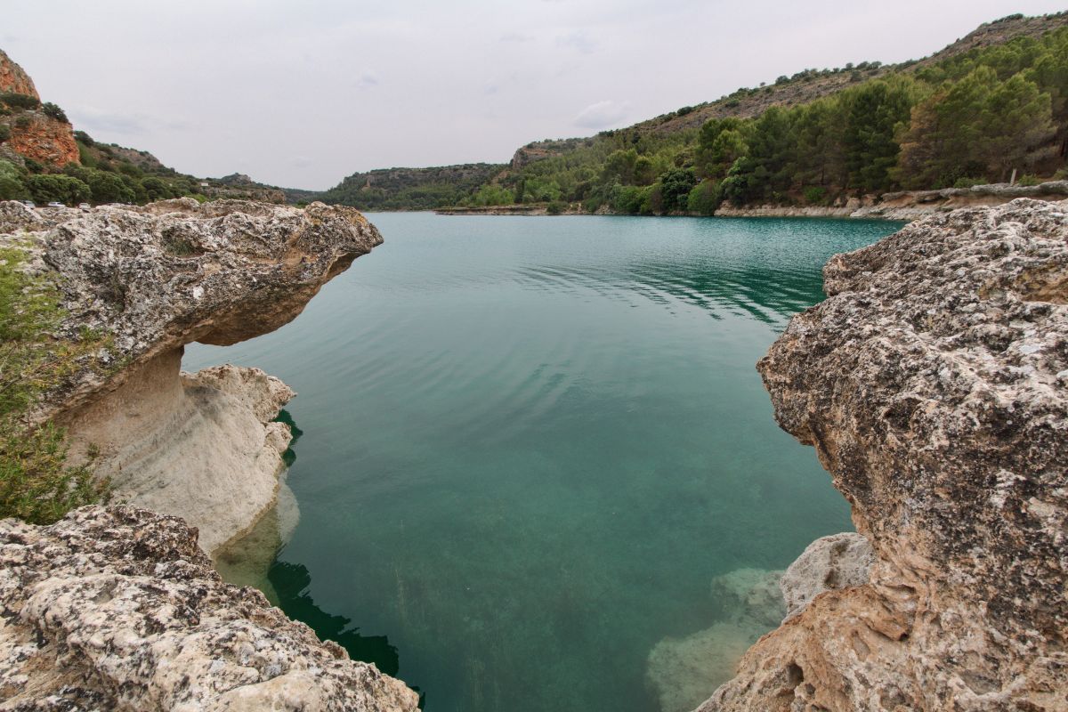 Aguas turquesas de las Lagunas de Ruidera, Albacete